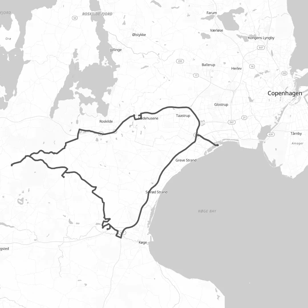 Short route map
